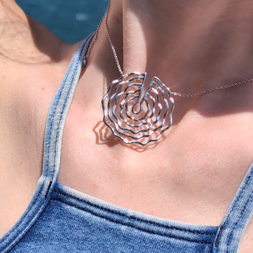Ripple Necklace – Faved By Samanthi Jewellery Ripple Necklace – Faved By Samanthi Jewellery