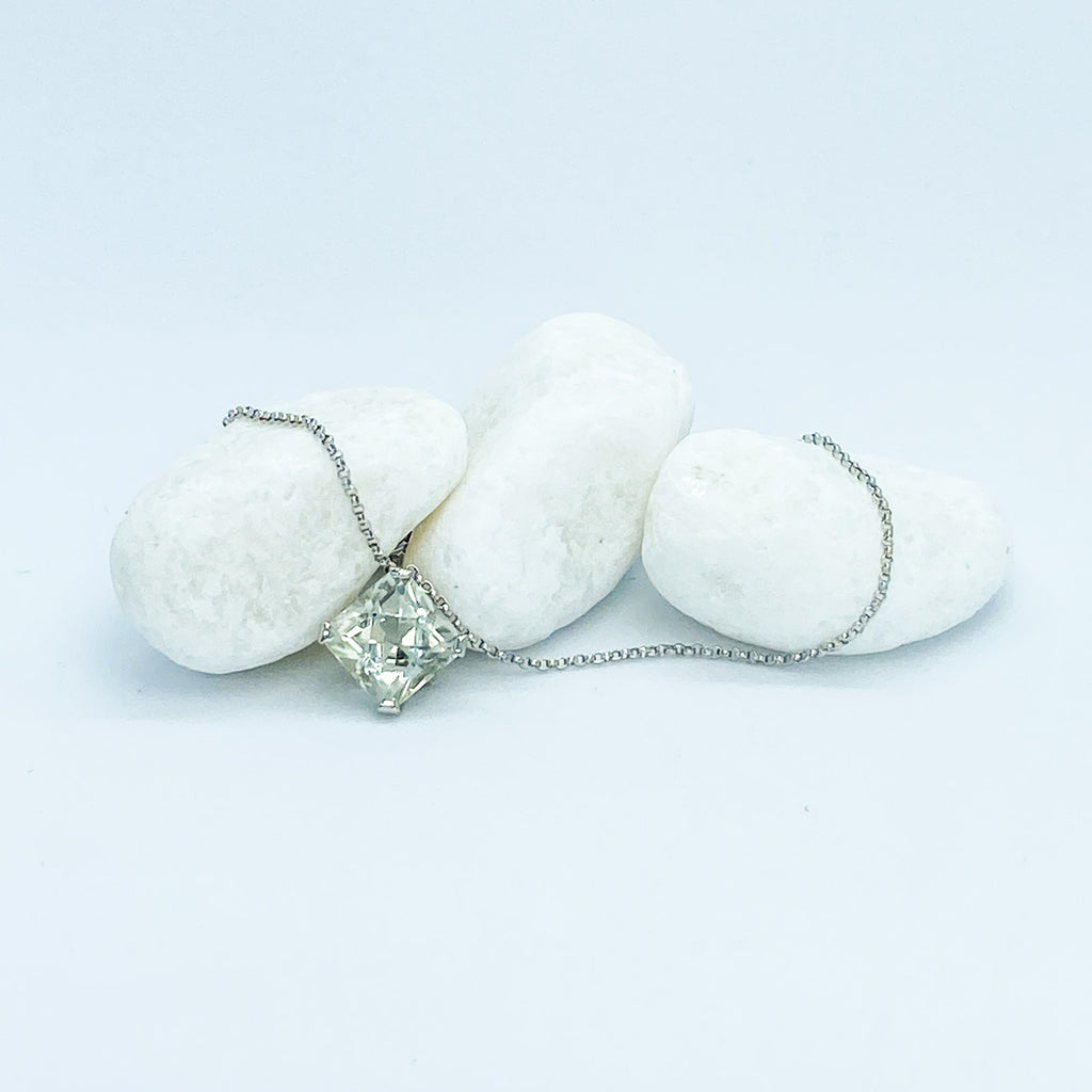 Stargaze Asscher Necklace - Faved By Samanthi Jewellery